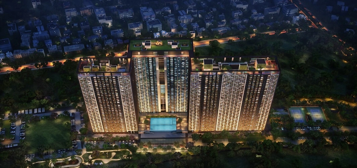 Puravankara Codename Futura Night View
